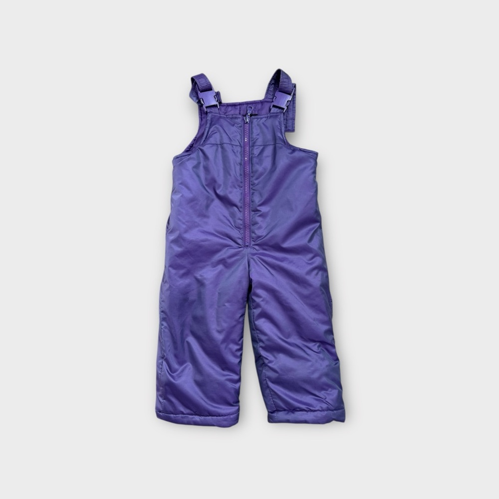Purple Kids Overall Snowpants